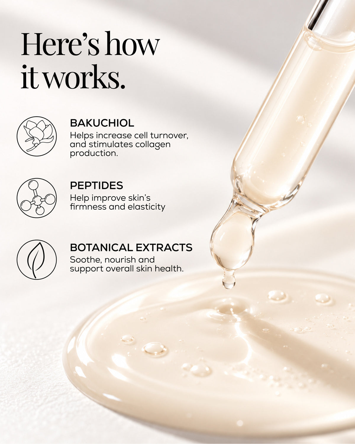 Modern Wisdom Bakuchiol formula and key ingredients, t4